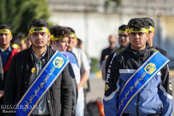 مراسم صبحگاه مشترک دانش آموزان استان مازندران