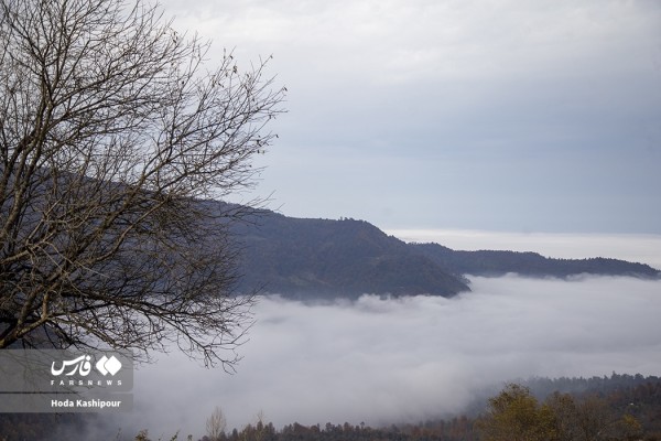 طبیعت پاییزی ارتفاعات شهرستان بابل