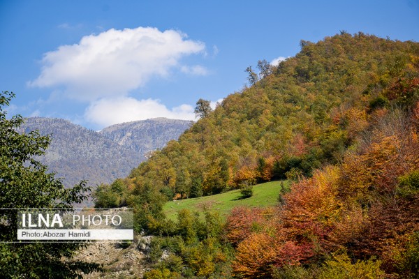 طبیعت پاییزی شهرستان رودبار در استان گیلان