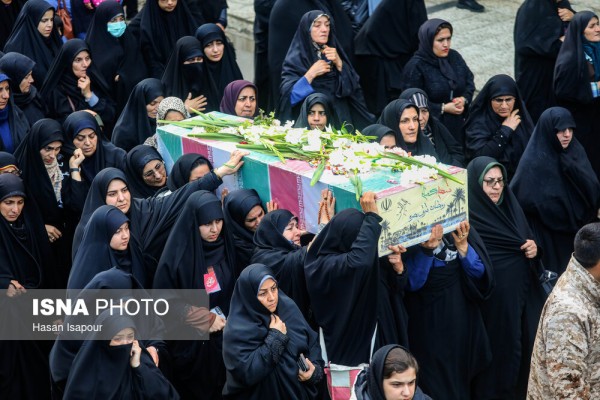 مراسم استقبال و تشییع شهدای گمنام در سوادکوه