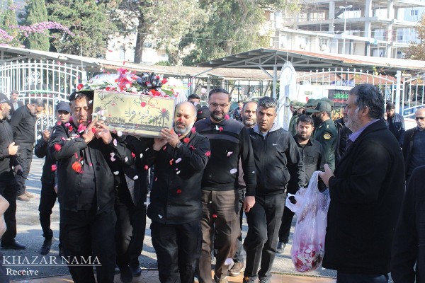 وداع با شهید گمنام در صداو سیمای مرکز مازندران