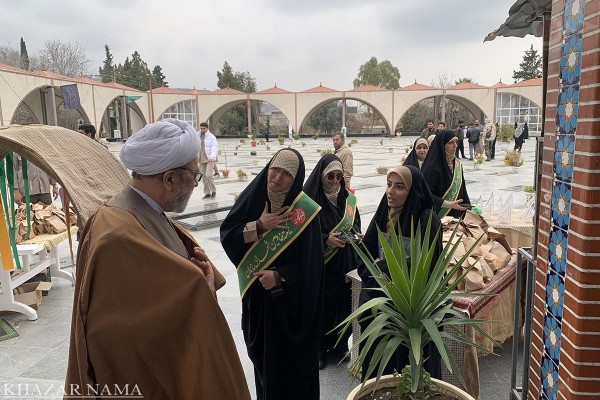 مراسم بدرقه خادمین شـهدای مازندران به اردوی راهیان نور