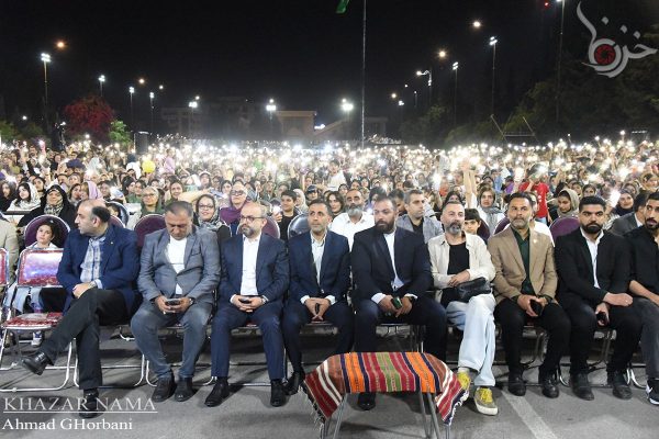 جشن باشکوه میلاد امام رضا(ع) در بوستان ولایت ساری
