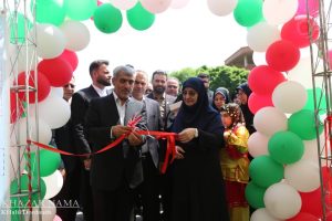افتتاح نمایشگاه تولیدات ویژه مهارت آموزی دانش آموزان استثنائی در ساری