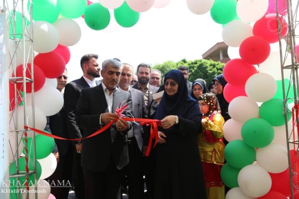 افتتاح نمایشگاه تولیدات ویژه مهارت آموزی دانش آموزان استثنائی در ساری