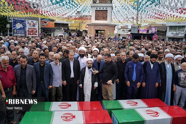 تشییع پیکر دانشمند شهید “محمدرضا ذاکریان” در امیرکلای بابل