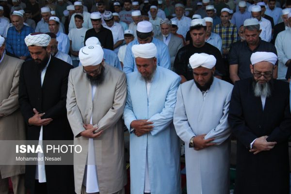  نماز عید قربان اهل سنت گلستان در آق قلا