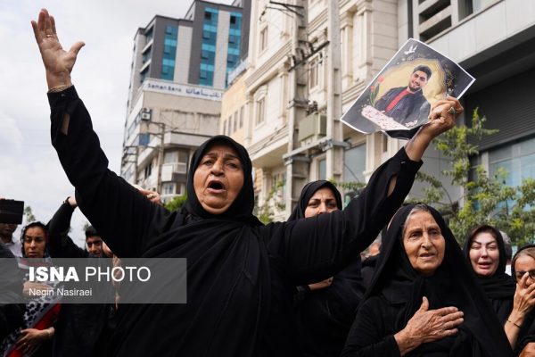 تشییع شهید مدافع وطن” فرزین میرزاگلپور طلوتی” در بابل