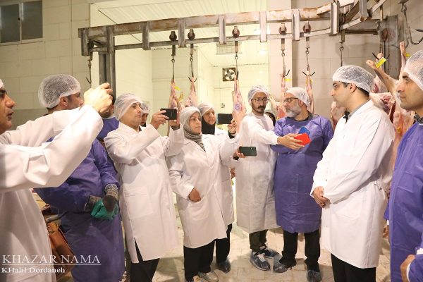 تور رسانه ای و نشست خبری مدیرکل دامپزشکی مازندران در قائم شهر