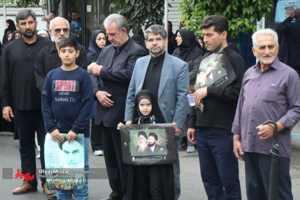 عزاداری خیابانی به مناسبت رحلت امام(ره) در شهر آستارای گیلان
