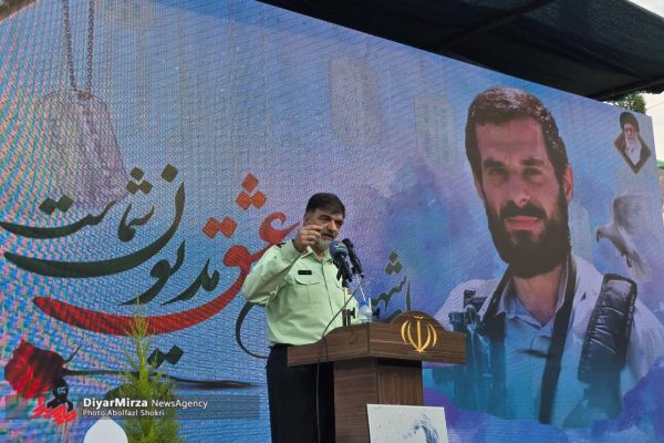 یادواره شهید عشوری با سخنرانی سردار رادان در رودسر گیلان