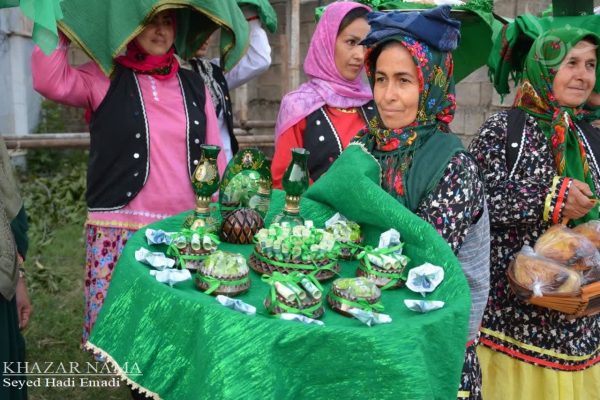 جشن عید غدیر در روستای سرخ ولیک شهرستان ساری