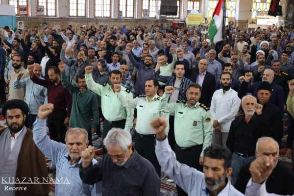نماز جمعه ساری به امامت نماینده ولی فقیه در مازندران