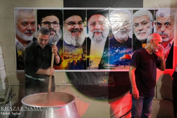 آیین سنتی حلیم پزان در هیات عاشقان ولایت مهدی(عج) ساری