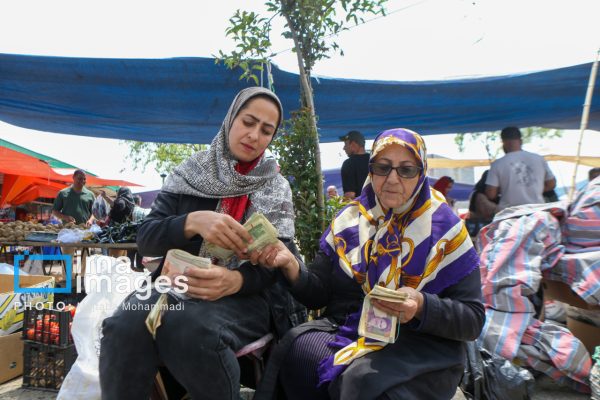 زنان گیلانی در بازارهای محلی