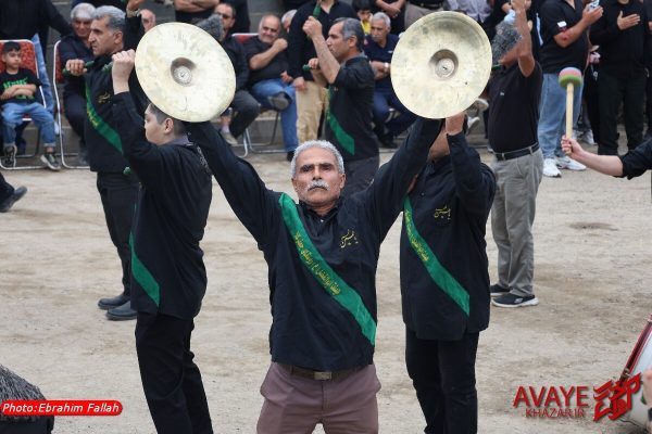 گردهمایی عاشوراییان دودانگه شهرستان ساری در روستای ورمزآباد