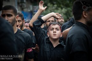 عزاداری و دسته روی عاشورای حسینی در قائم شهر