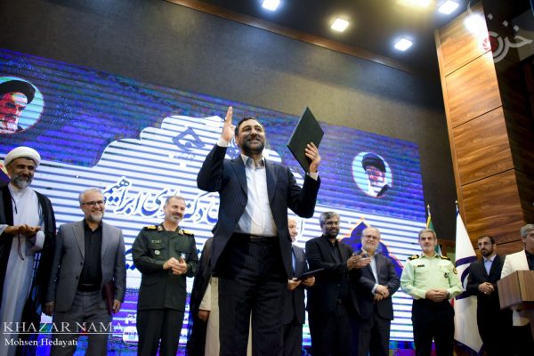 مراسم تودیع و معارفه مدیرکل صدا و سیمای مازندران در ساری