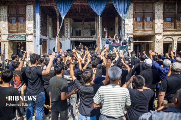 مراسم عزاداری روز عاشورا در بندپی شرقی بابل و شهر ساری