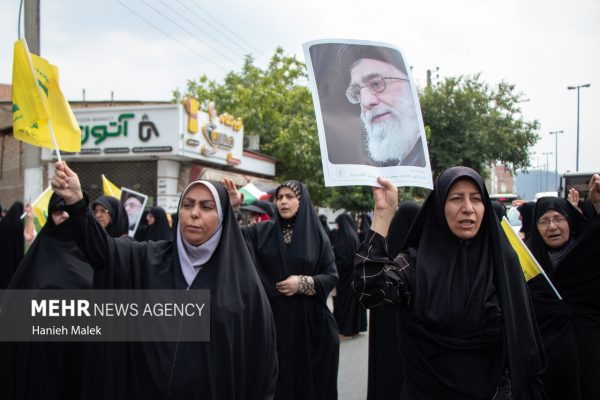 راهپیمایی جمعه خشم و نصر در گرگان