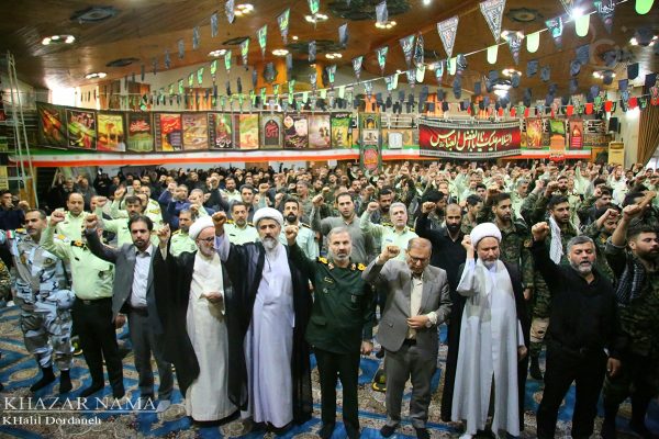 مراسم گرامی داشت شهدای اقتدار و امنیت فراجا در ساری