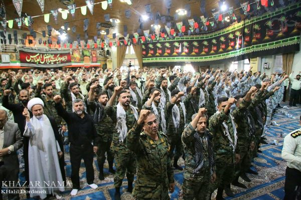 مراسم گرامی داشت شهدای اقتدار و امنیت فراجا در ساری