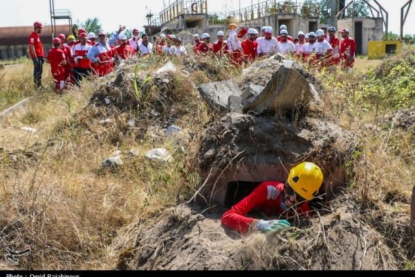 دوره تخصصی نجاتگران هلال احمر در مرکز آموزشی چاف گیلان
