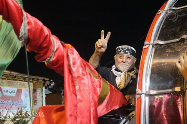 عزاداری شب ششم محرم در آستانه امامزاده یحیی(ع) ساری
