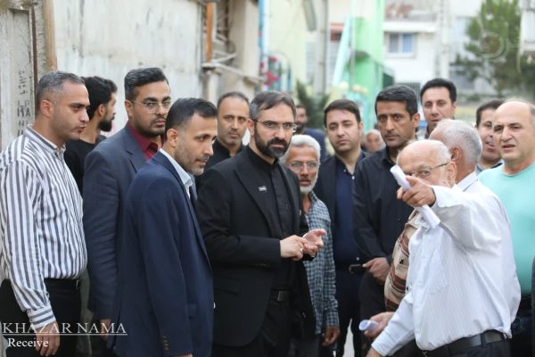 بی واسطه با اهالی شهر در محلهگردی شهردار ساری
