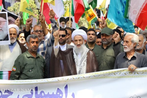 راهپیمایی جمعههای خشم و نصر در ساری