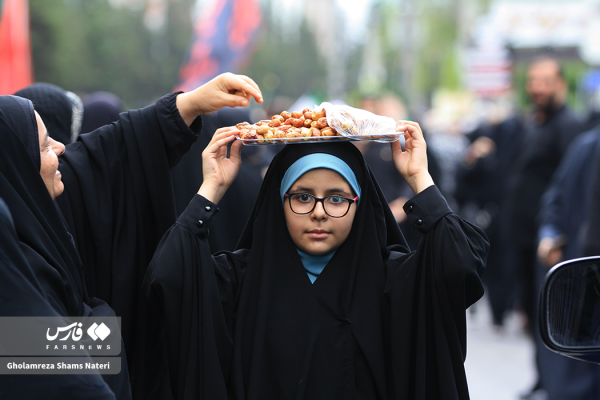 پیاده‌روی جاماندگان اربعین در چالوس