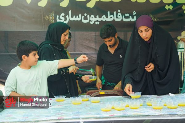 خدمات رسانی موکب هیات فاطمیون ساری به مناسبت ۲۸صفر
