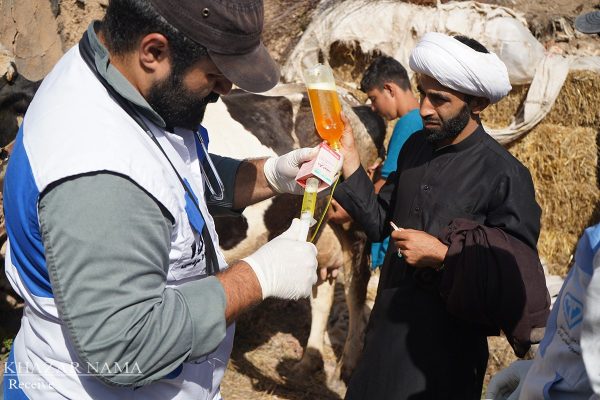قرارگاه محرومیتزدایی سپاهکربلا در روستای پجیم هزارجریب بهشهر