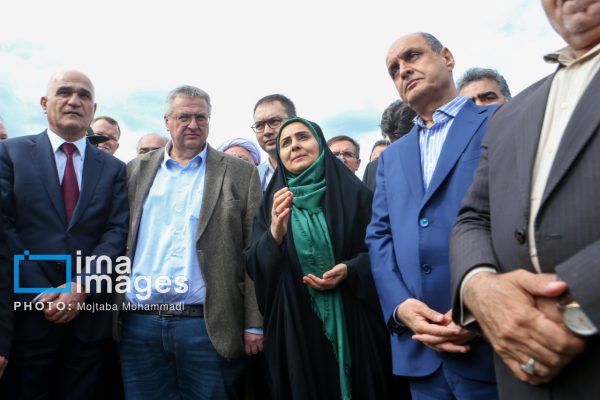 بازدید معاونان نخست‌وزیر روسیه و آذربایجان از راه‌آهن رشت – آستارا