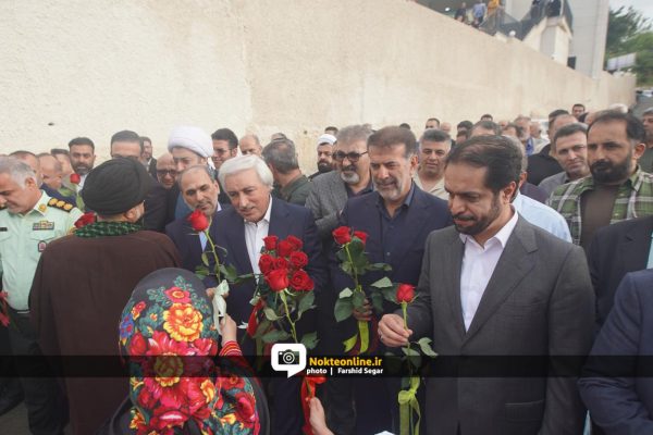 افتتاح مجتمع آموزشی دخترانه منطقه سینوا چالوس