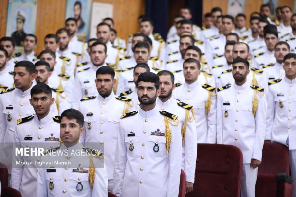 جشن دانش آموختگی دانشجویان دانشگاه علوم دریایی نداجا در نوشهر
