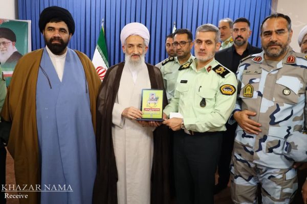 آغاز هفته انتظامی باحضور فرماندهان فراجای مازندران در مصلای ساری