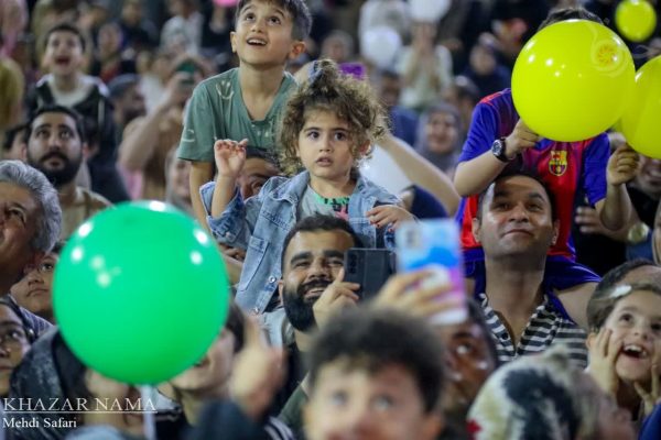 جشن باشکوه روز جهانی کودک در بوستان ولایت ساری