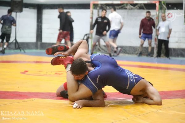 مسابقات لیگ کشتی آزاد امیدهای مازندران در شهر زیراب سوادکوه