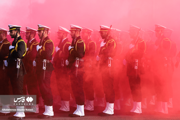 صبحگاه مشترک نیروهای مسلح در نوشهر