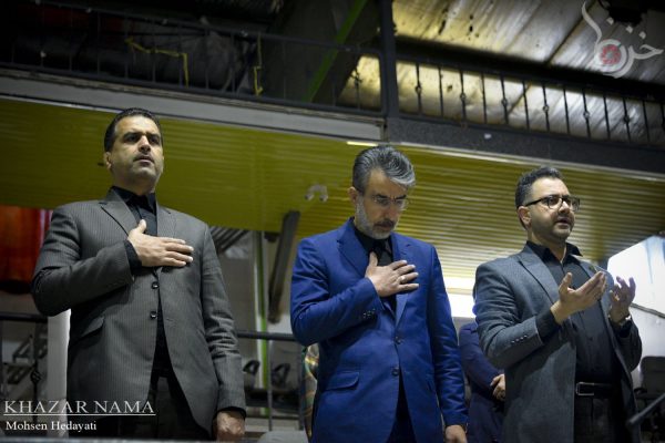 مراسم بزرگداشت هفته بسیج در هنرستان ستارگان شمال -ساری