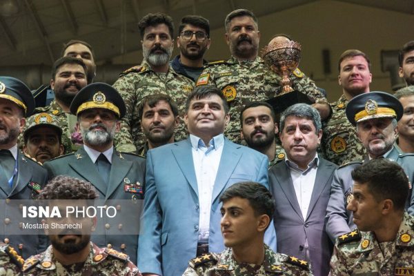 مراسم اختتامیه مسابقات وزنه‌برداری ارتش‌های جهان در بابلسر