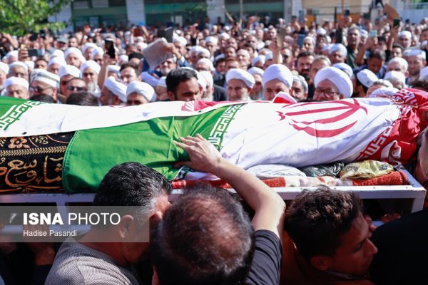مراسم تشییع پیکر صابر کاظمی بازیکن تیم ملی والیبال در آق قلا