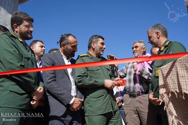 خدمات قرارگاه‌ محرومیت‌زدایی سپاه کربلا در هزارجریب بهشهر