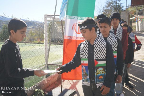 یادواره‌ شهدای دانش‌آموز در روستای وناجم منطقه چهاردانگه ساری