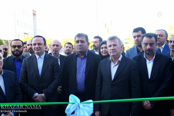 افتتاح ساختمان مرکزی و دفاتر سه محدوده منطقه آزاد مازندران در ساری