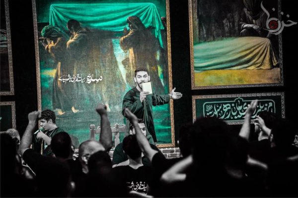 عزاداری ایام فاطمیه در حسینیه حضرت قمر بنی هاشم(ع) ساری