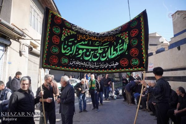 مراسم روز شهادت فاطمه زهرا(س) در بیت آیت الله صدوقی مازندرانی-ساری