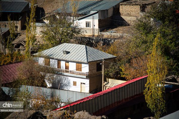 طبیعت پاییزی روستای یوش در بلده شهرستان نور