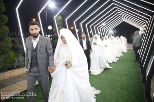 مراسم جشن ازدواج آسان در بخش رودپی شهرستان ساری